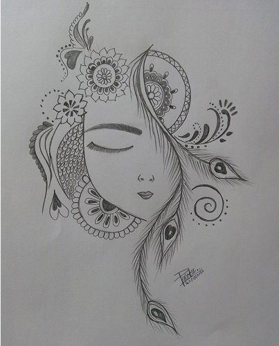 Drawing portrait